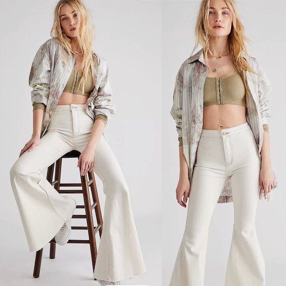 Free People Denim - Free People Just Float On Jeans in Heavenly White 29